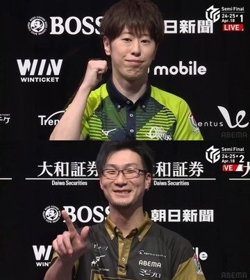 [試合結果]　朝日新聞 Mリーグ  ドリブンズvsABEMASvs雷電vsPirates 2025年4月18日(金)
第1試合はドリブンズ　太選手が的確に高打点を決めてトップ獲得！！　第2試合はABEMAS　松本選手が冷静にアガリを重ねてトップ獲得！！