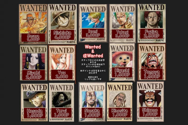 麻雀resortのイベント １２月イベント Wanted 逆wanted 雀サクッ