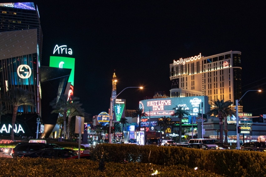 ラスベガスの夜景