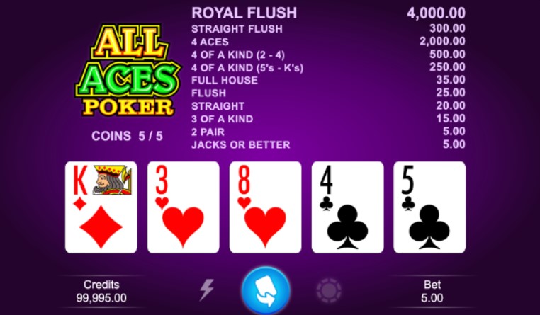 ALL ACES POKER