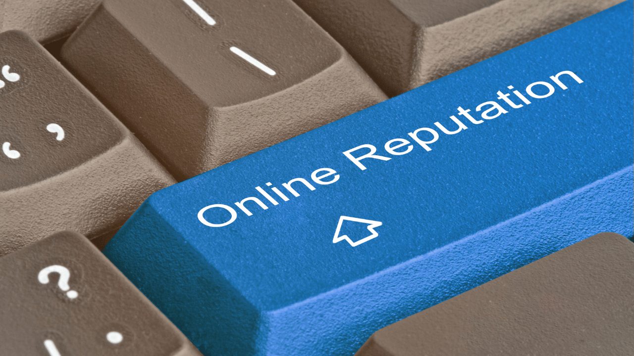 online reputationのボタン